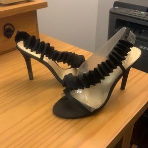 Black Heels with detail band